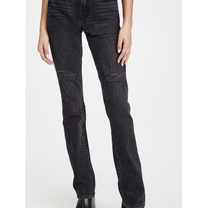 FRAME Black Denim Jeans